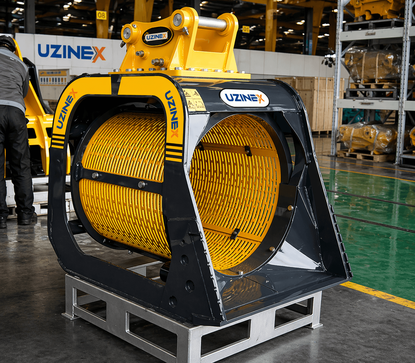 Mini Screening Bucket — vedere de ansamblu