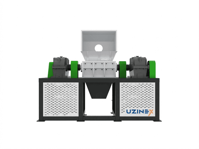 Tocător cu Două Axe Reciclare | D600–D2200 | 4 Tipuri Cuțite | SKD11 HRC62