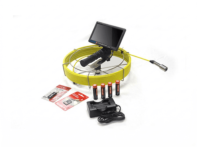 Cameră Handheld Inspecție Tevi GT31DV | Spring Body | 10–200mm | 5–30m | Touch