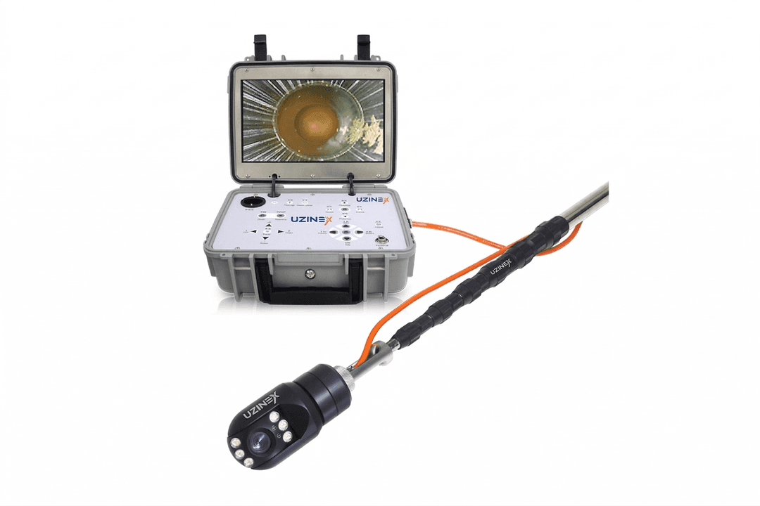 Cameră PTZ Inspecție Cămine GT75BXA | Tijă Pole | 80–6000mm | Zoom 10x+10x | IP68