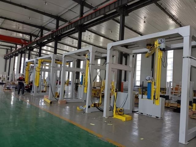 Mașină de ambalat paleți cu braț rotativ KPW-YB1800L