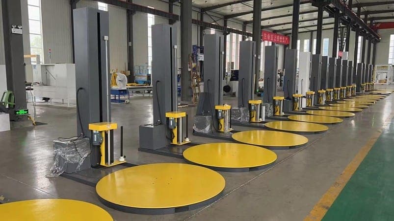 Mașină de ambalat paleți KPW-TP1650F — detaliu