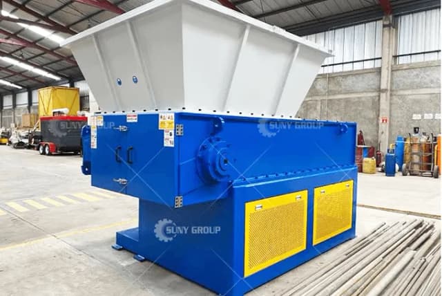 Tocător cu un Singur Arbore ZY-S | Rotor V/Spirală, Sită Evacuare, 5 Modele 22–110kW | UZINEX