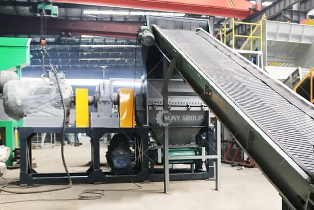 Separator de Sârmă de Oțel ZY-SW | 300–1800 kg/h, Lame Mobile+Fixe, 4 Modele | UZINEX