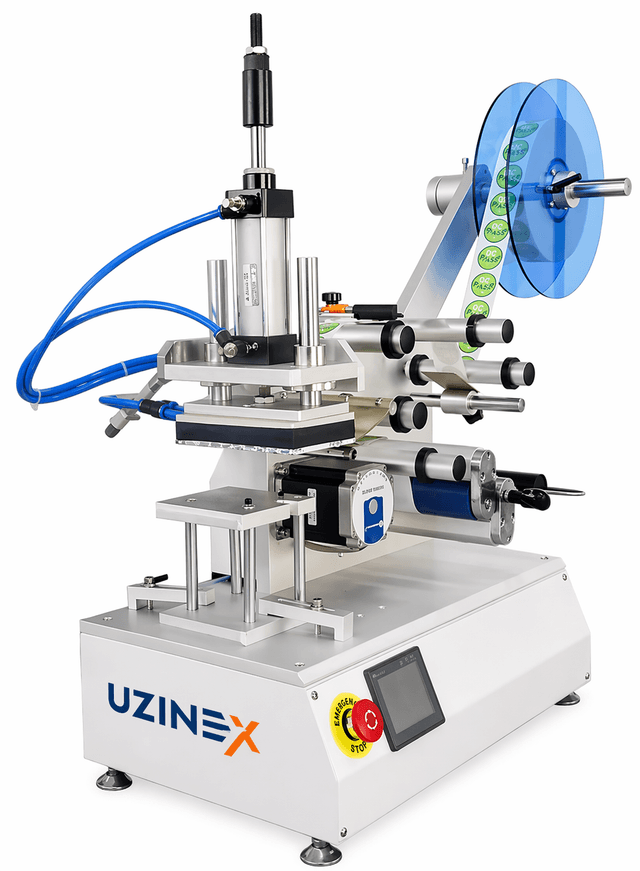 Mașina Semiautomată de Etichetare Plată KPW-BP120 | Etichetă max 120mm, Anti-Blocare | UZINEX