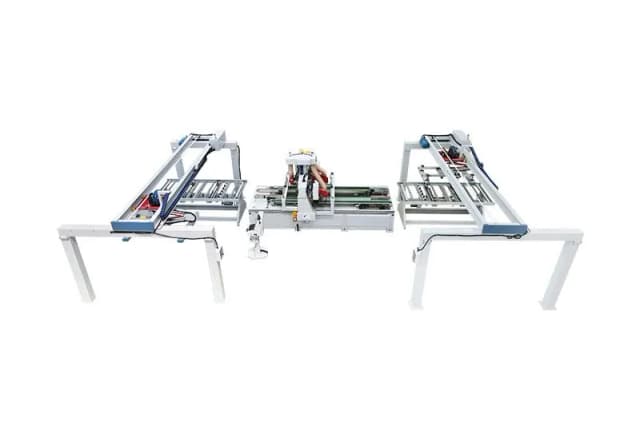 Mașină de Tăiere Uși pe Patru Laturi cu Încărcare și Descărcare Automată