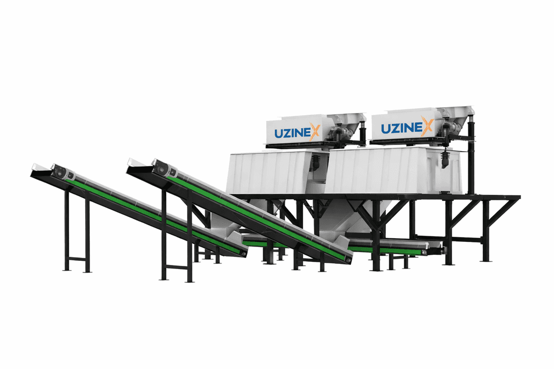 Separator Curenți Turbionari Metale Neferoase | 400–1400 | +30% Rec | 0–3000rpm