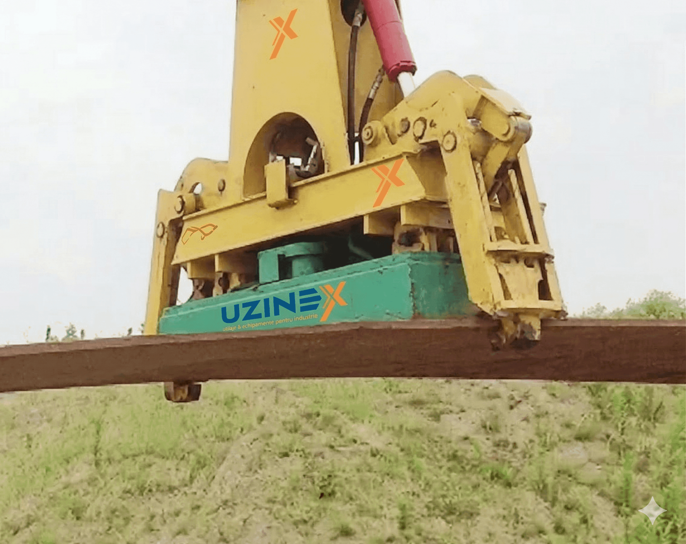 Magnet de placă de oțel — detaliu