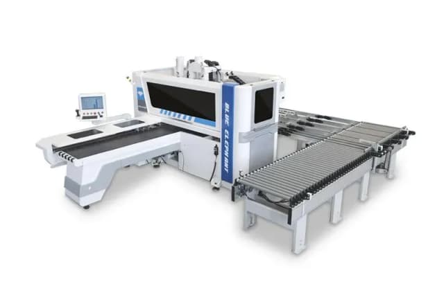 Mașină CNC de găurire cu cap dublu și șase fețe