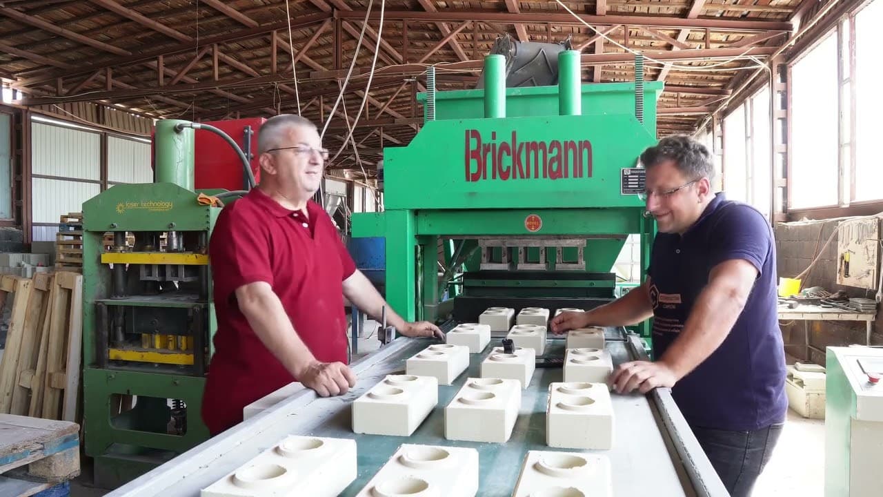 Linie completă de producție pentru cea mai mare fabrică de cărămidă modulară din România — CAMMA Tehno Metal