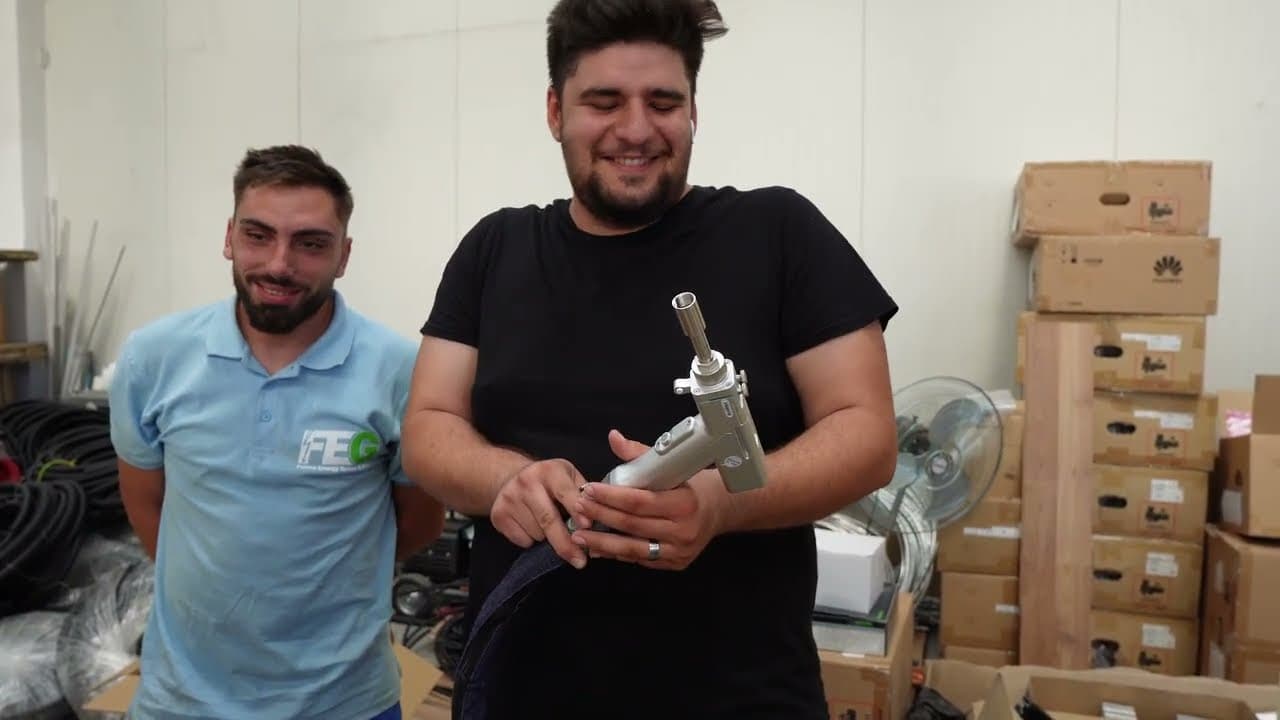 Instalație de sudură industrială Uzinex livrată Future Energy Group — pusă în funcțiune în 2 ore