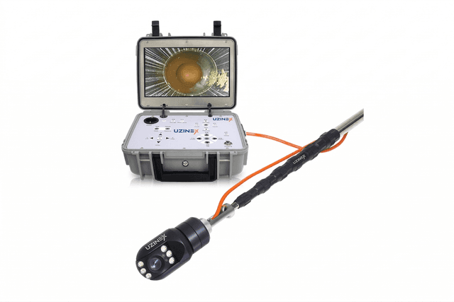 Cameră PTZ Inspecție Cămine GT75BXA | Tijă Pole | 80–6000mm | Zoom 10x+10x | IP68