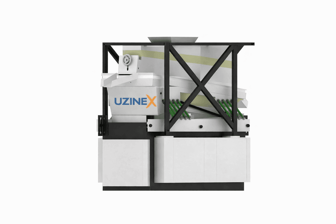 Separator Gravitațional Densitate Reciclare | 50mm–200 Mesh | 10× Manual | Puls Praf