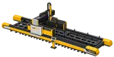 Mașină de debitare laser tablă și profile LAZIRON LMJG