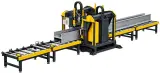 Hydraulic H-beam flange straightening machine, 130–800 mm LAZIRON WYJ