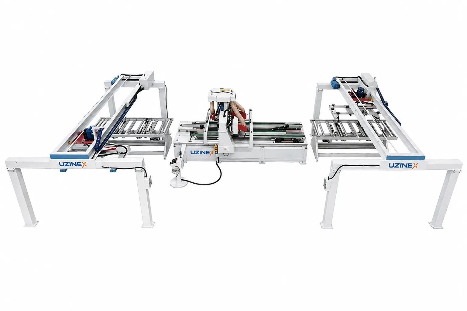 Four-Side Door Cutting Machine with Automatic Loading and Unloading