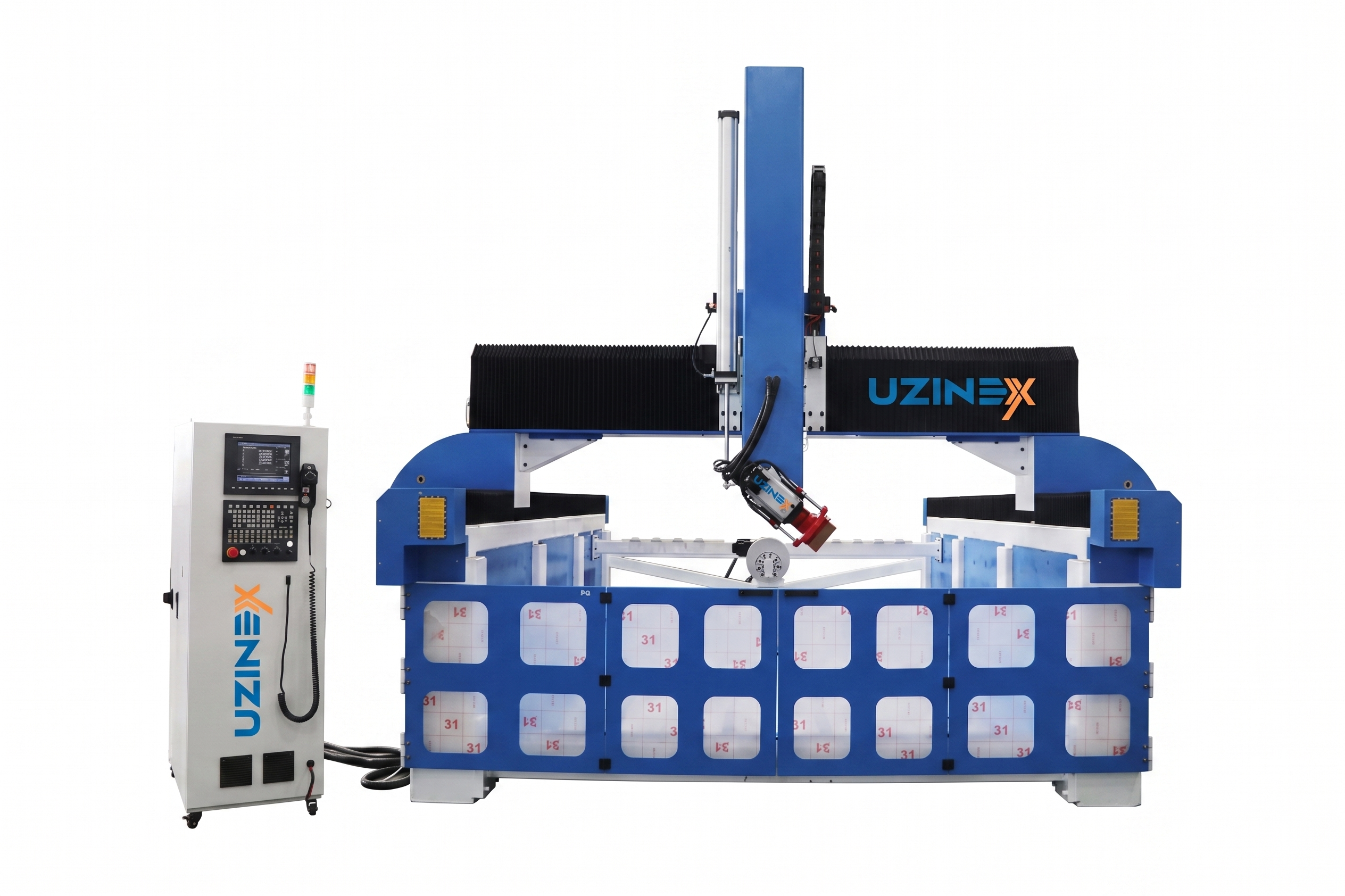 1824 foam cnc router with linear tool change magazine13 1
