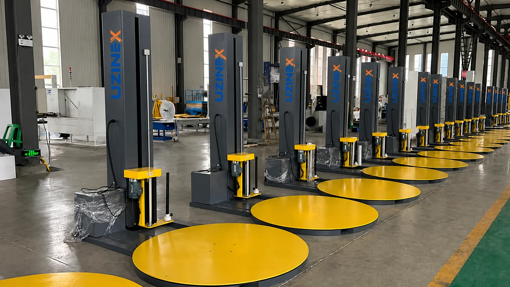 Mașină de ambalat paleți KPW-TP1650F — detaliu