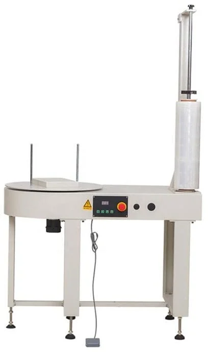 Masina semiautomata mini de ambalat in folie stretch KPW M800 2
