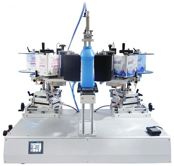 Mașina Semiautomată de Etichetare Laterală KPW-BC150 | ±1mm, 40kg, Pedală | UZINEX