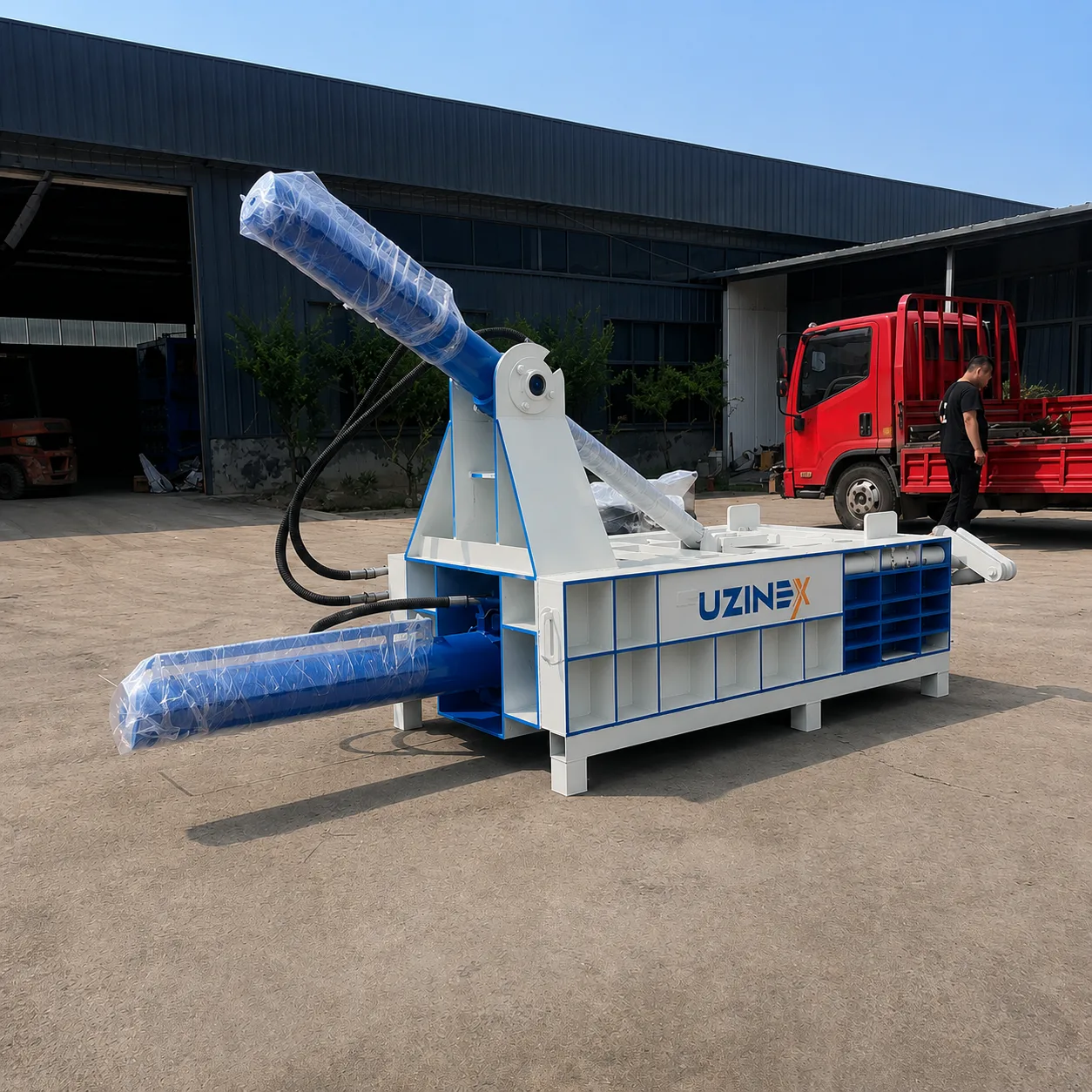 Metal Baling Press