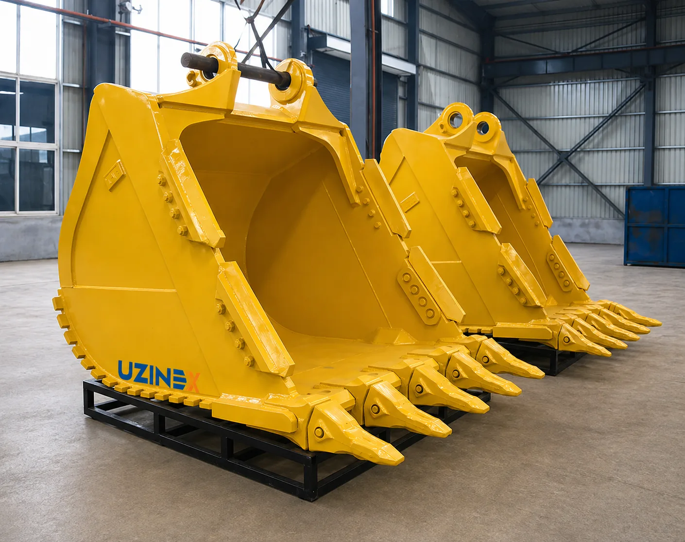 cupă excavator de rocă