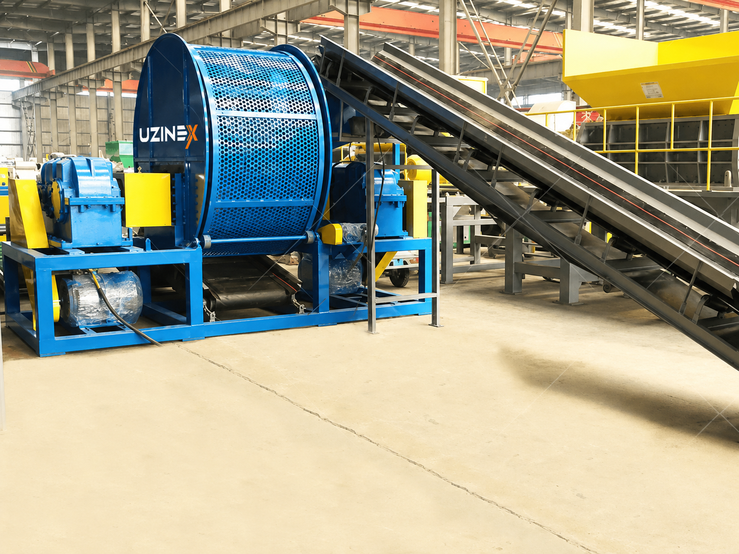 Whole Tyre Shredder