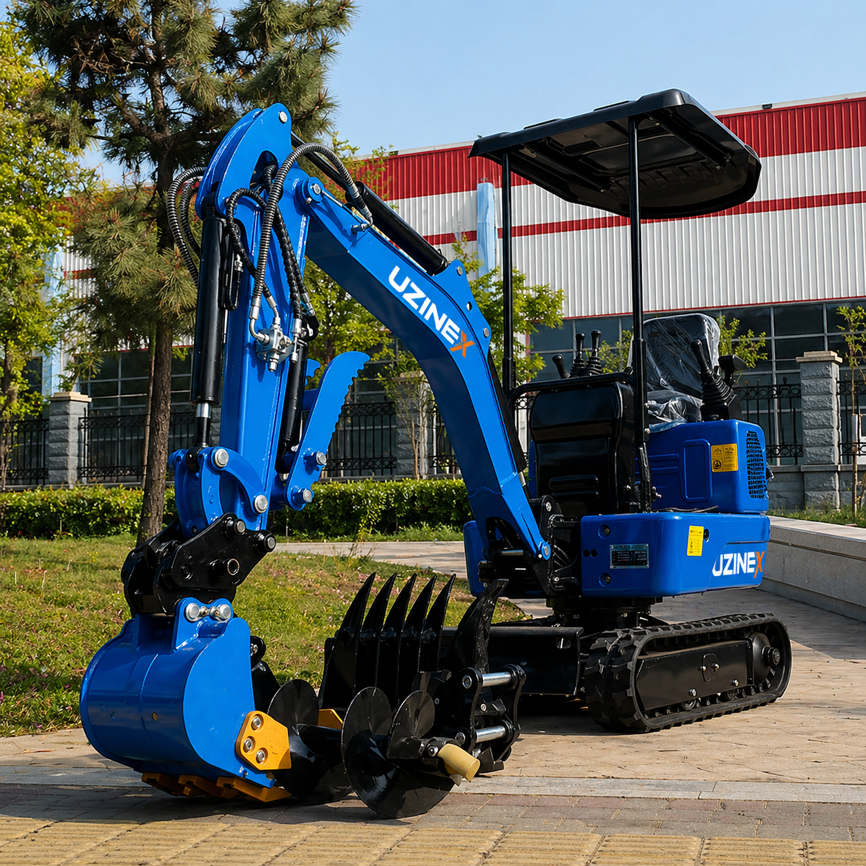 R10ECO Mini Excavator — detaliu