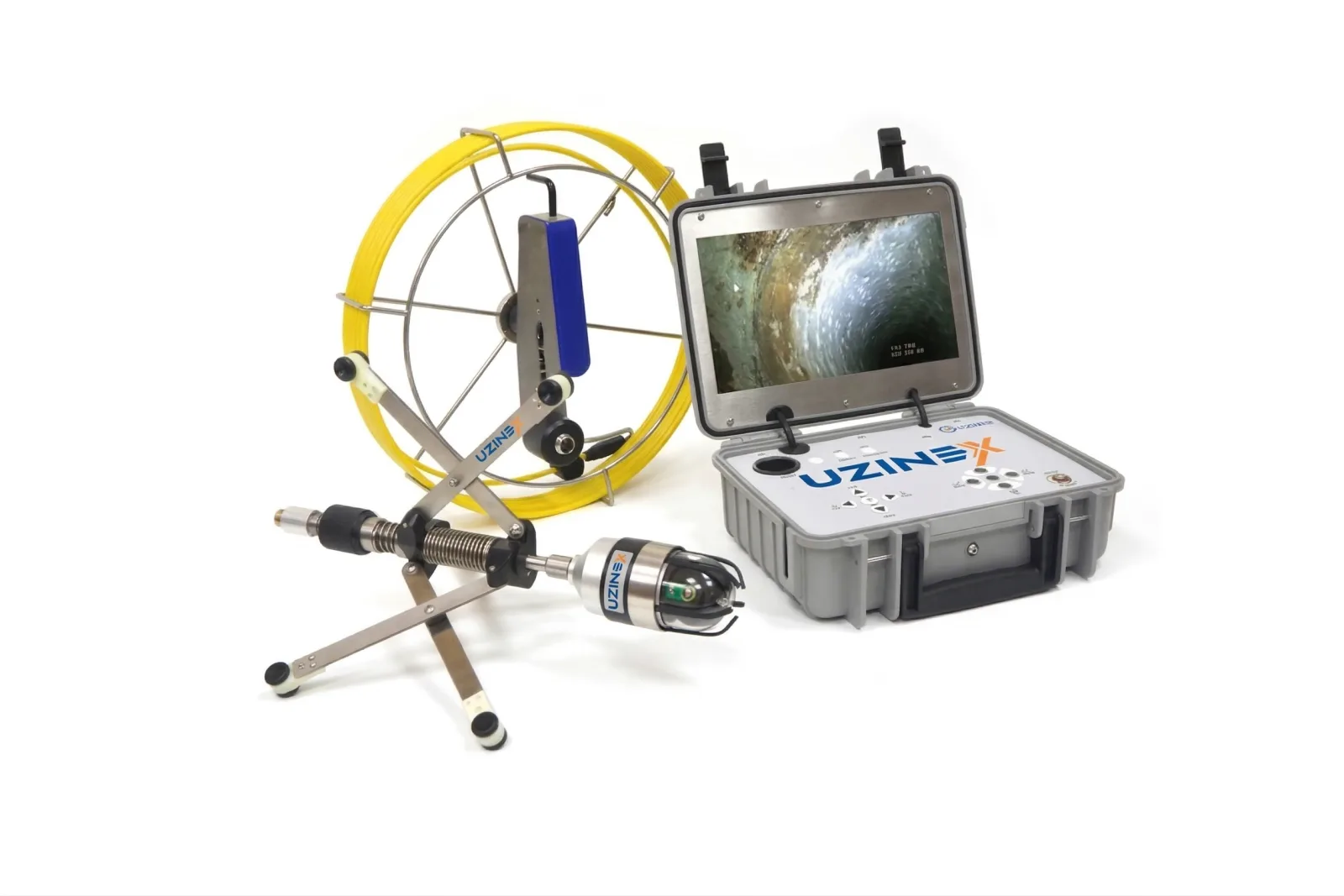 Sewer Video Inspection Camera UZX-GT230 | 5 Lenses | 5.5mm | Laser | 9 Levels