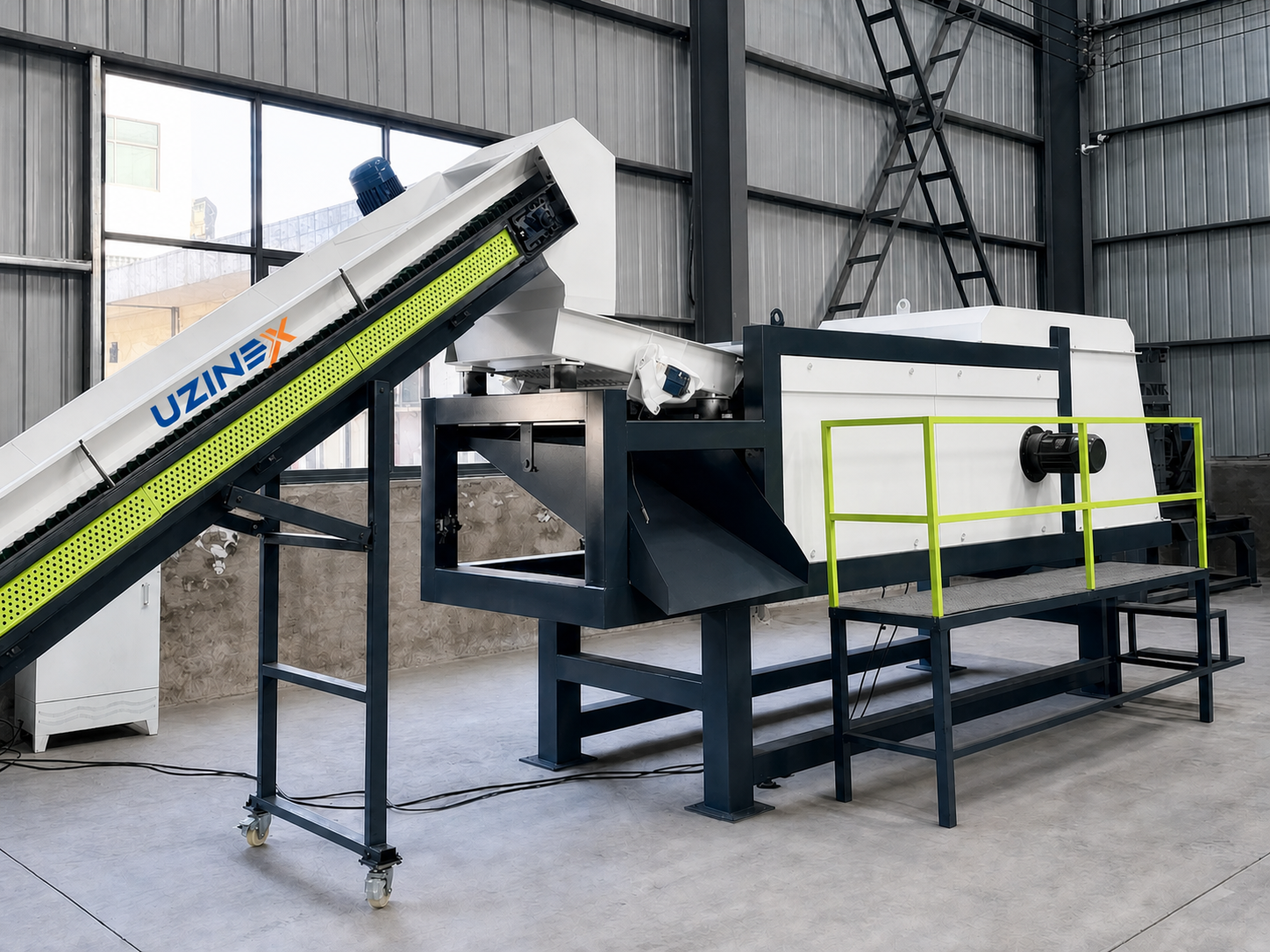 Separator Curenți Turbionari Metale Neferoase | 400–1400 | +30% Rec | 0–3000rpm — detaliu