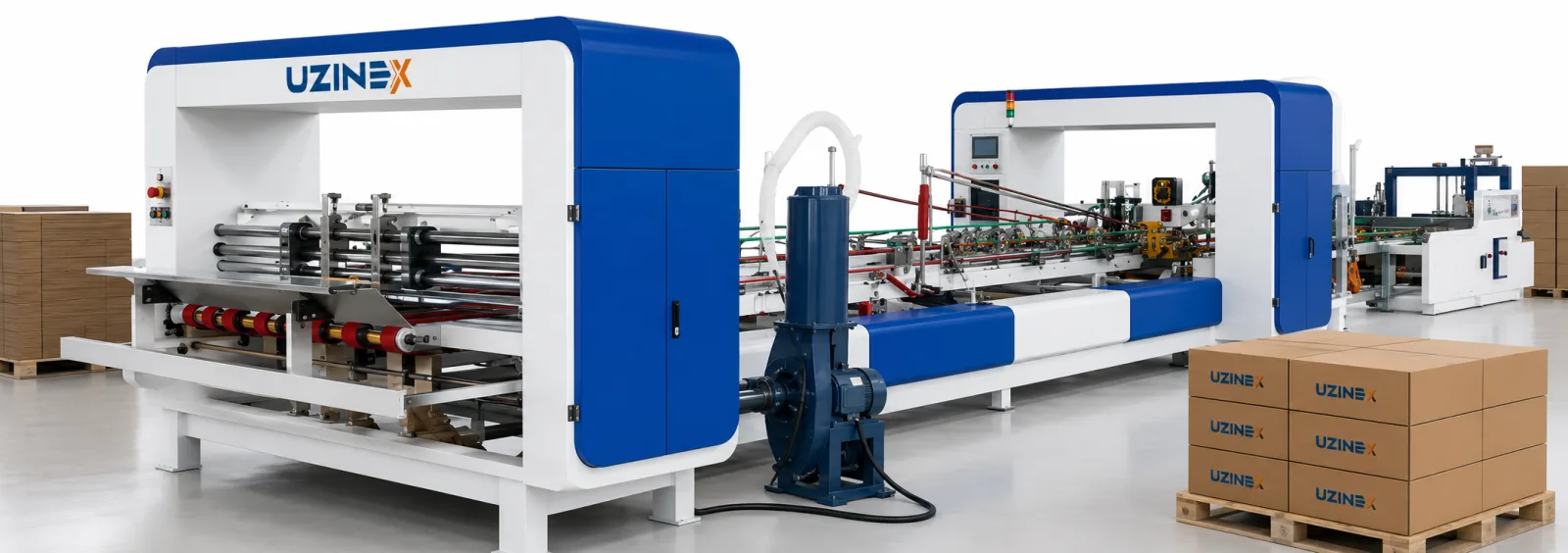 UZX-YF-D Series Corrugated Board Box Stitching Machine