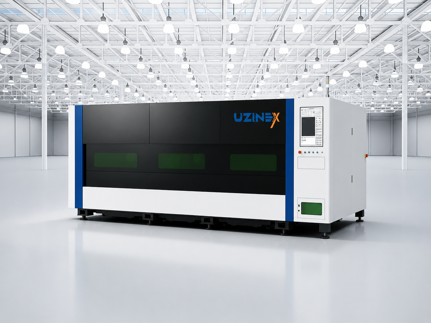WyCut HS Series mașină tăiere laser fibră înaltă viteză 300 m/min 5G motor liniar BS5.0 HIWIN putere 40-80 kW masă schimb automată 24/7 oțel carbon 45 mm inox 50 mm