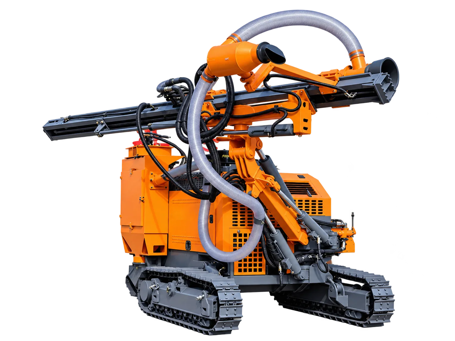 Integrated DTH drilling rig UZX-HW-421T