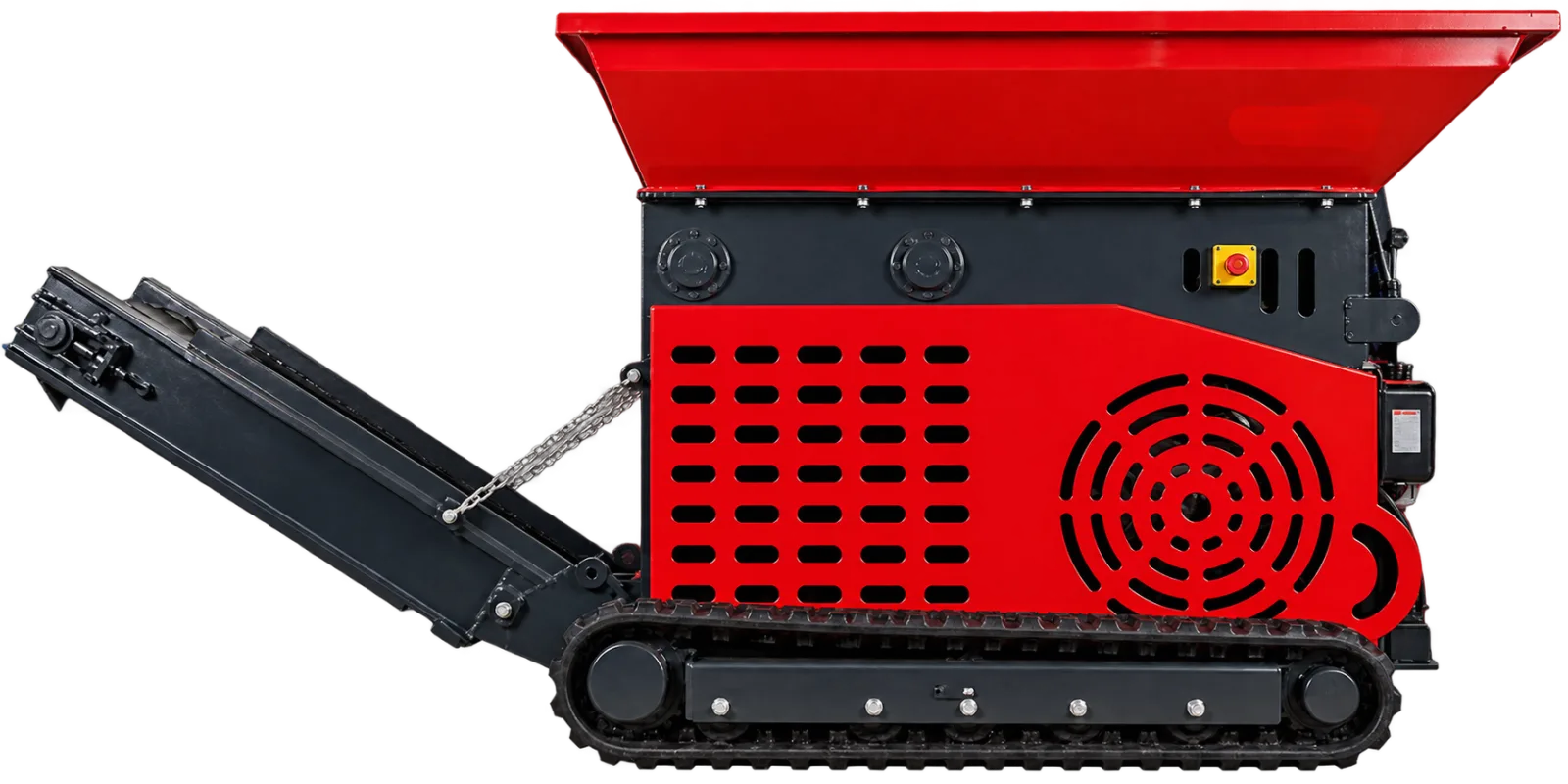 Mini jaw crusher on rubber tracks UZX-UJC-425