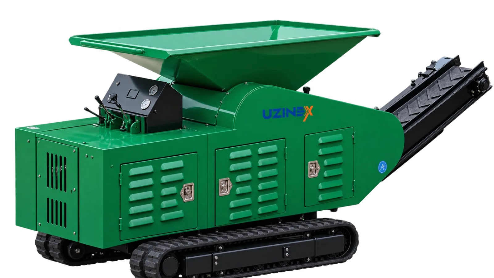 Concrete jaw crusher on rubber tracks UZX-UJC-503E