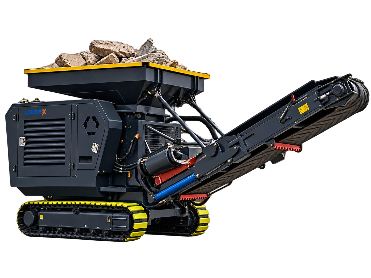 Compact tracked jaw crusher UZX-UJC-604