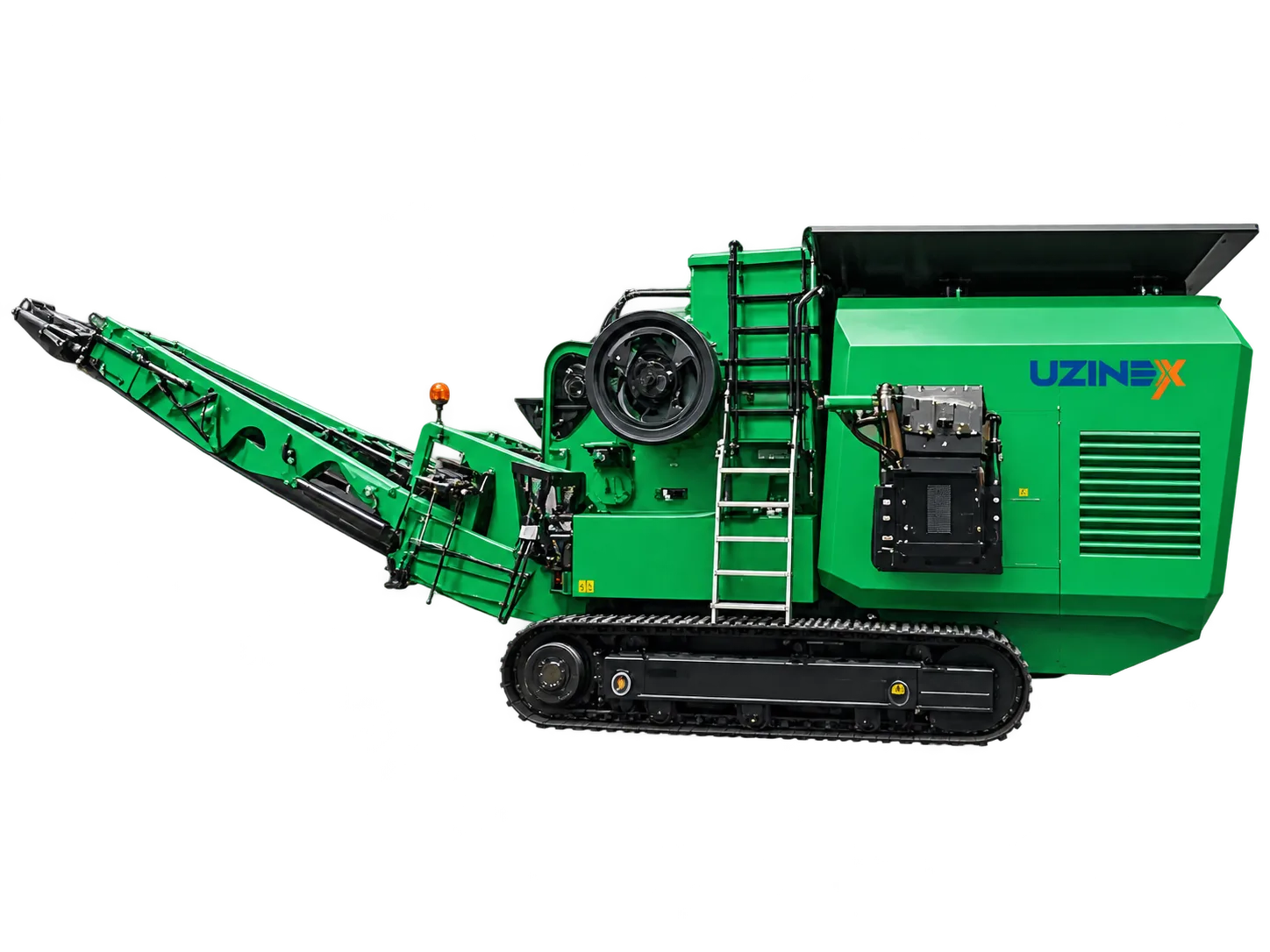 Mobile jaw crusher on tracks UZX-UJC-805