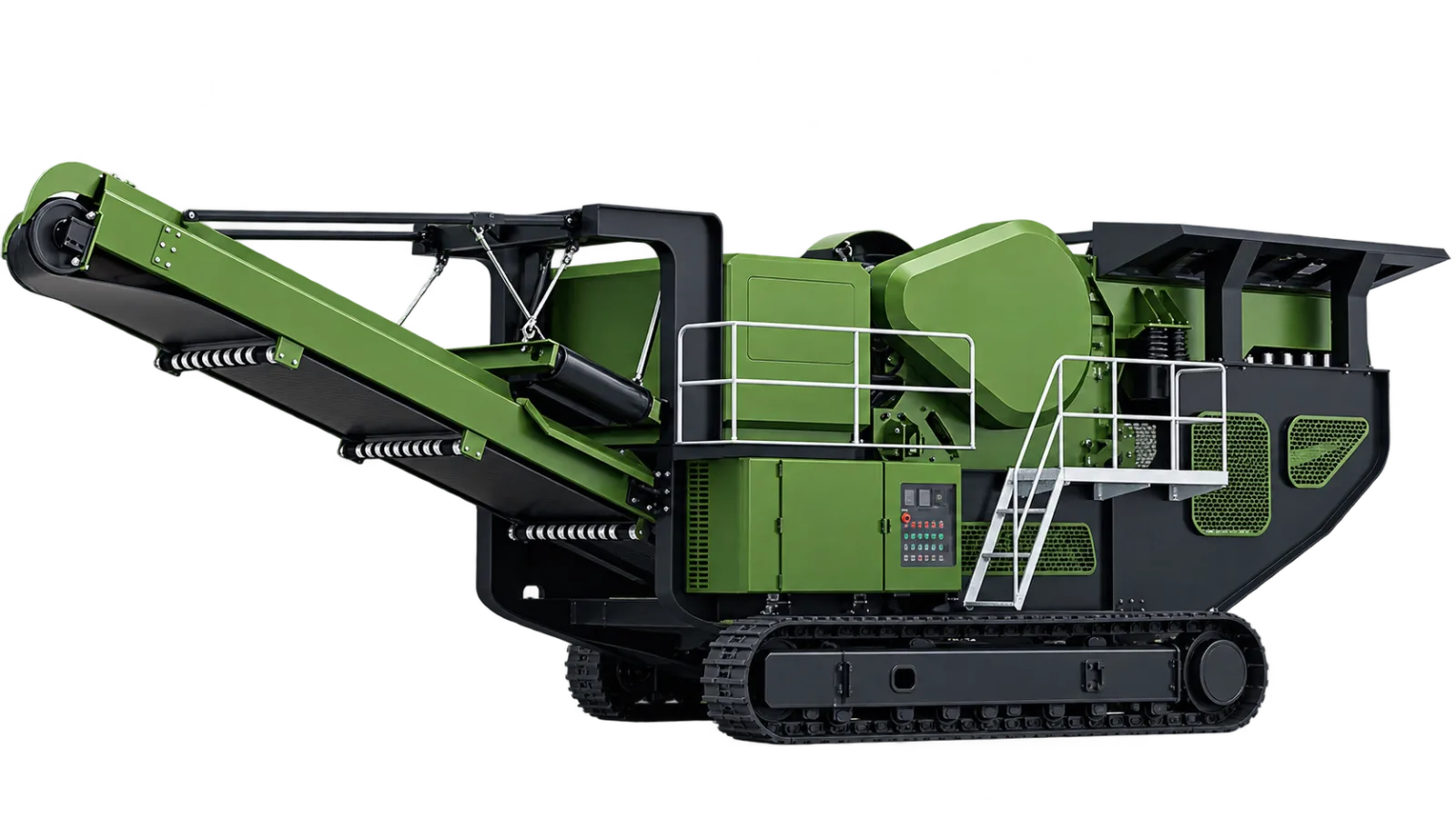 Tracked primary jaw crusher UZX-UJC-906