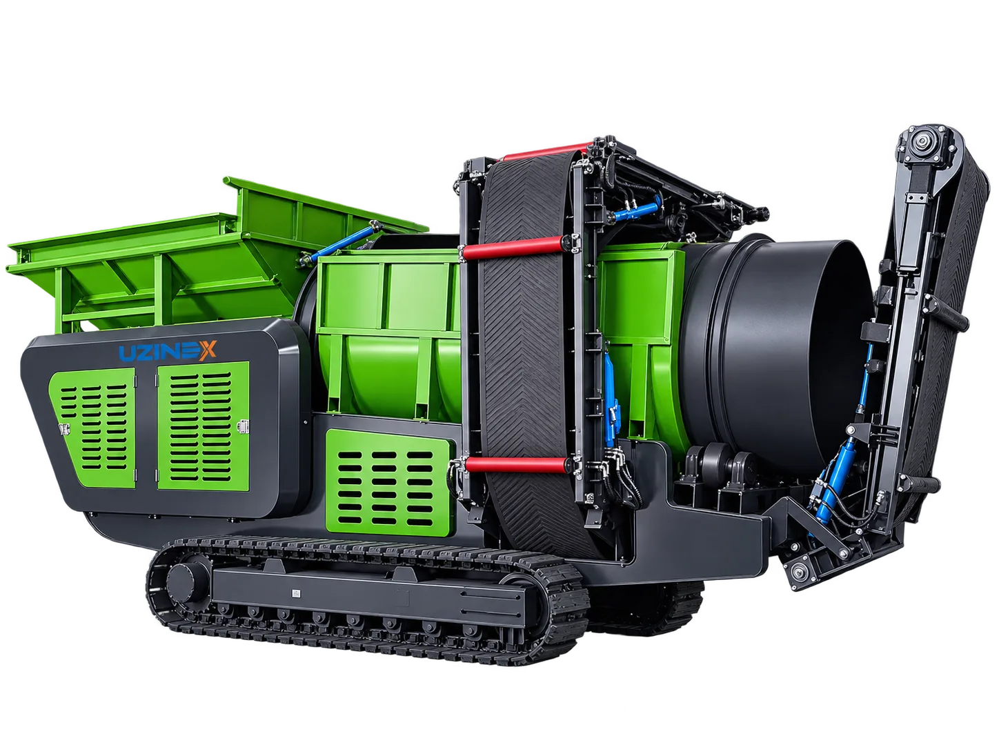 Ciur rotativ pe șenile UZX-UTS-50