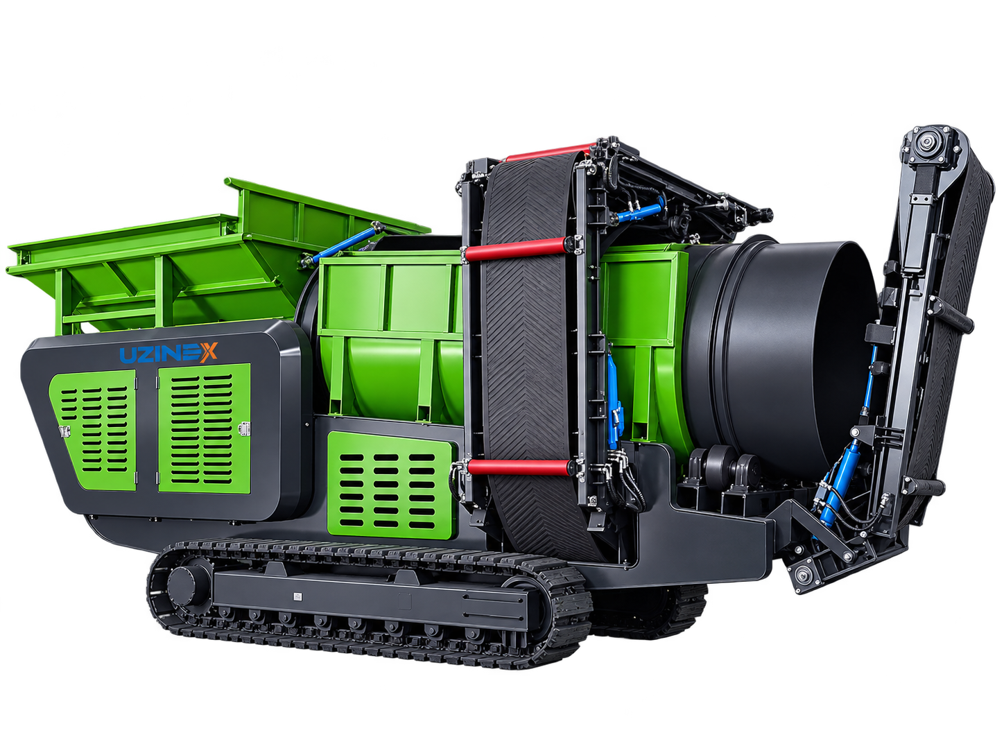 Ciur rotativ pe șenile UZX-UTS-50
