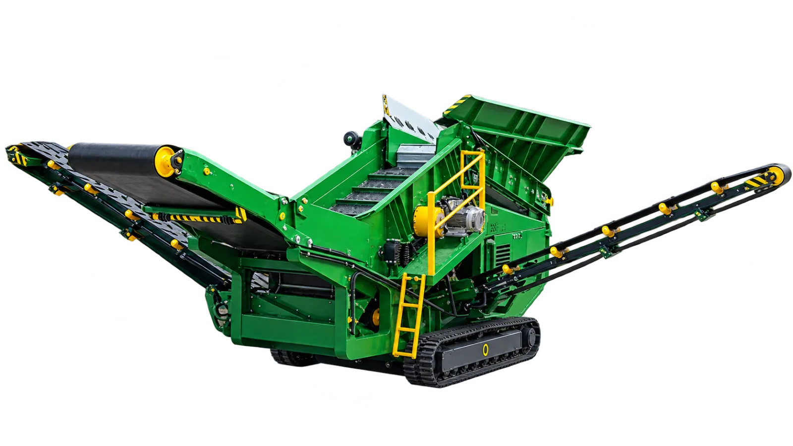 Heavy-duty tracked scalping screen UZX-UZS-1545