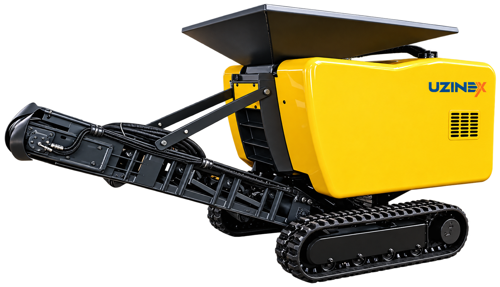 Concasor electric pe șenile UZX-OP-30