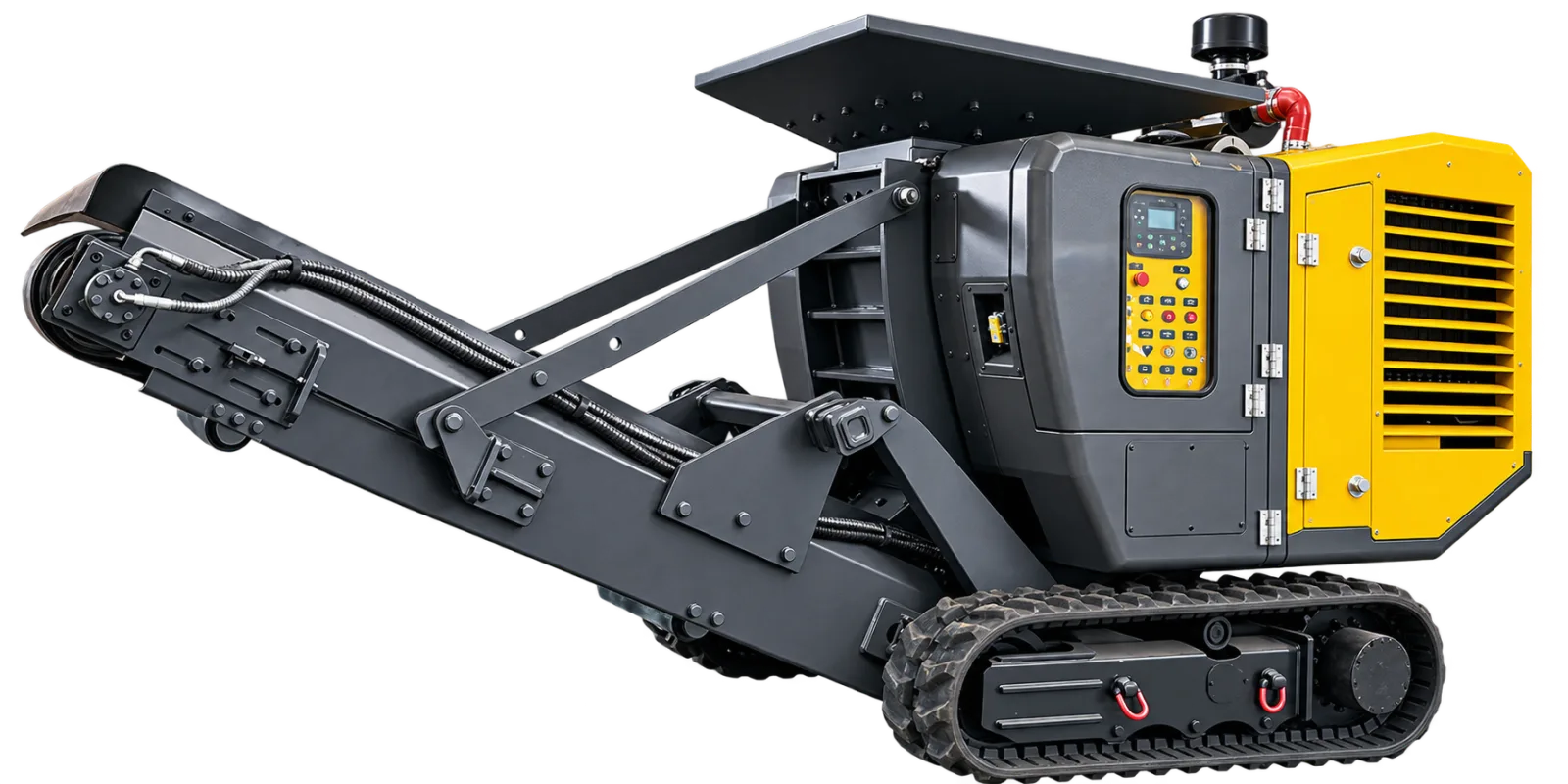 Mini concasor piatră diesel UZX-OP-35