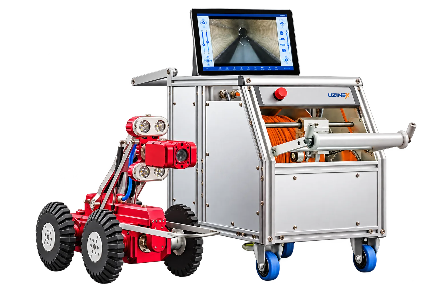 Robot inspecție canalizare UZX-X5-HS