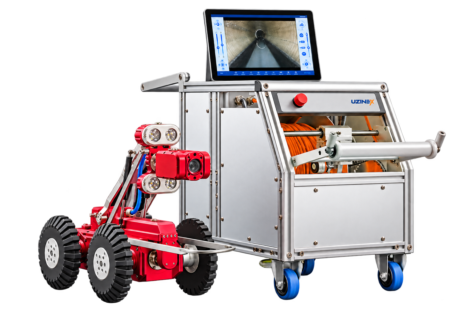 Robot inspecție canalizare UZX-X5-HS