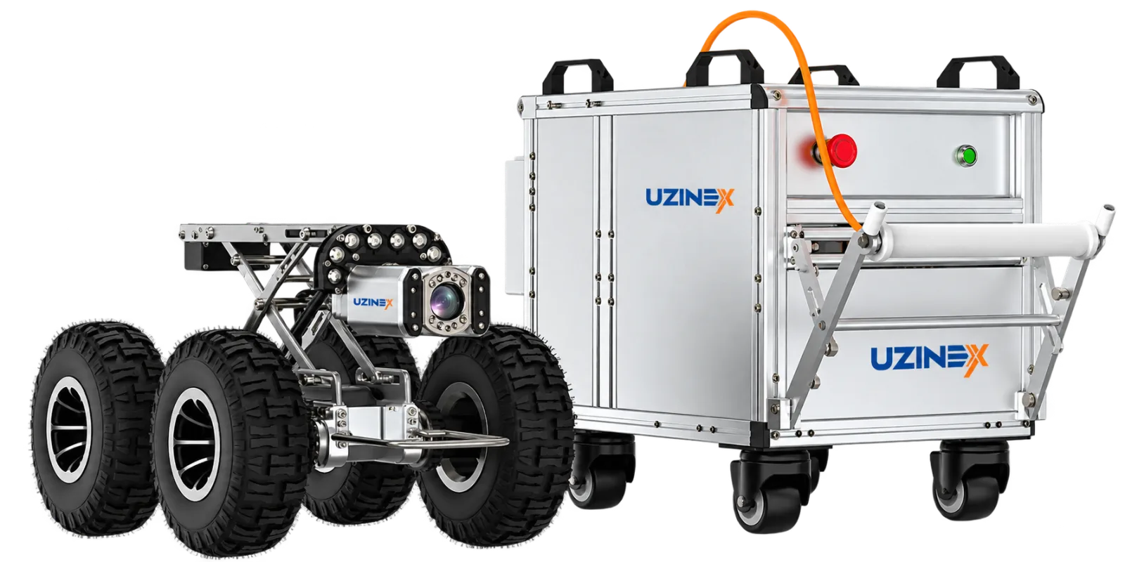 Crawler sewer video camera, DN200–1000, UZX-X5-HT5