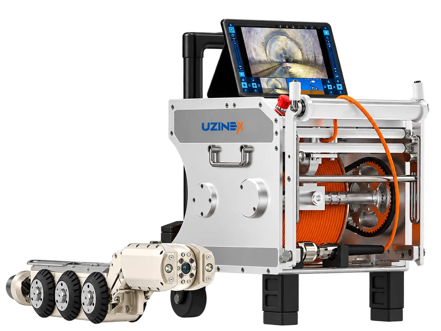 Cameră inspecție țevi pe crawler UZX-X5-HM100