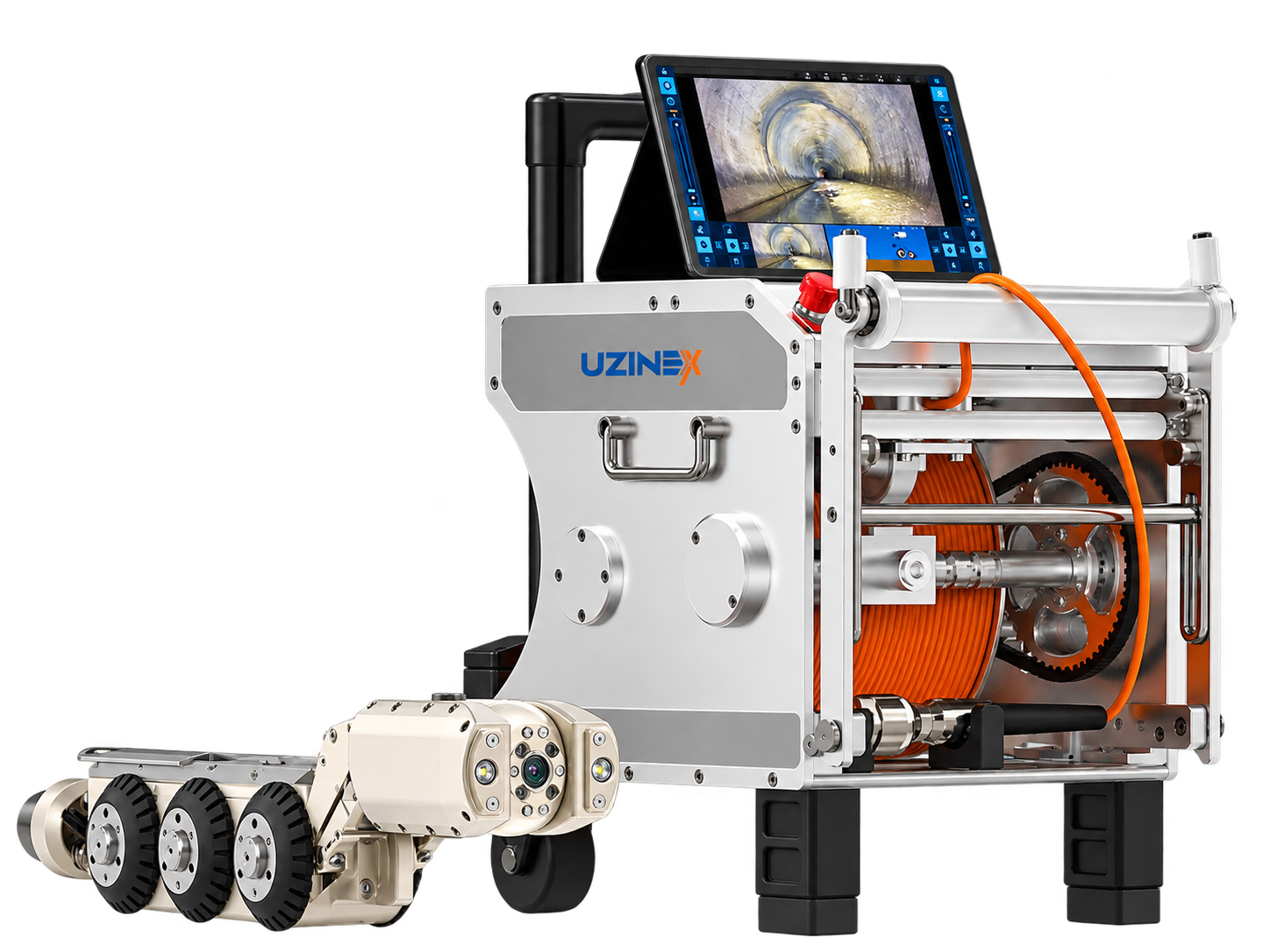 Cameră inspecție țevi pe crawler UZX-X5-HM100