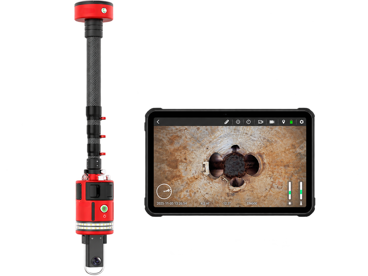 Cameră panoramică pentru scanare 3D cămine, 4K, UZX-QS-360