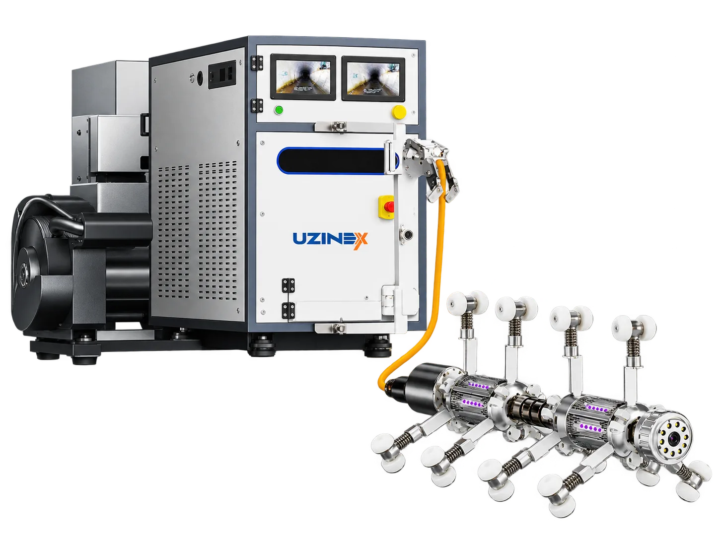 Sistem UV pentru reabilitare canalizare fără săpătură UZX-X120-UV-MINI